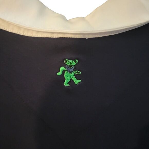 Grateful Dead Long Sleeve Shirt With Green Dancing Bear Size XL - Picture 3 of 8